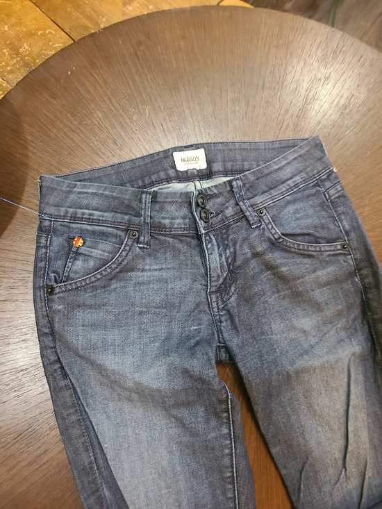 Y2k Hudson Jeans Women’s Washed Blue Skinny Jeans - Picture 3 of 4